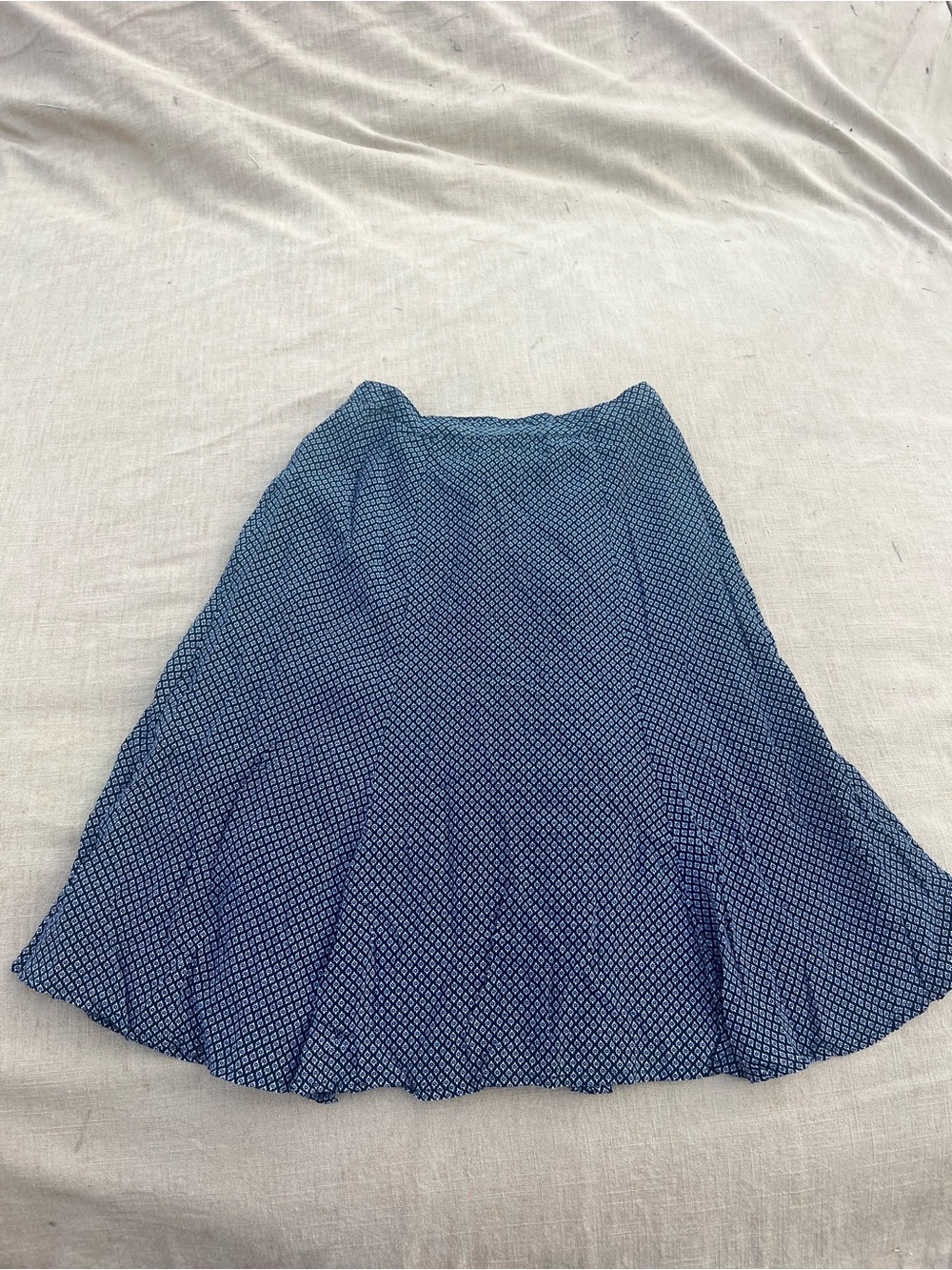 Vintage Kelly Harper Black/White Knee Length A-Line Skirt Size 8